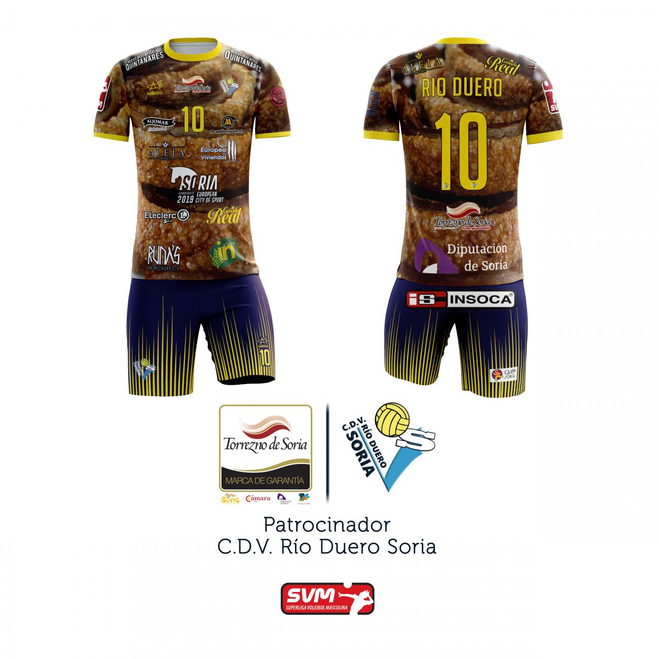 Ampliación del acuerdo de patrocinio con el C.D.V. Río Duero Soria de la Superliga Masculina de Voleibol