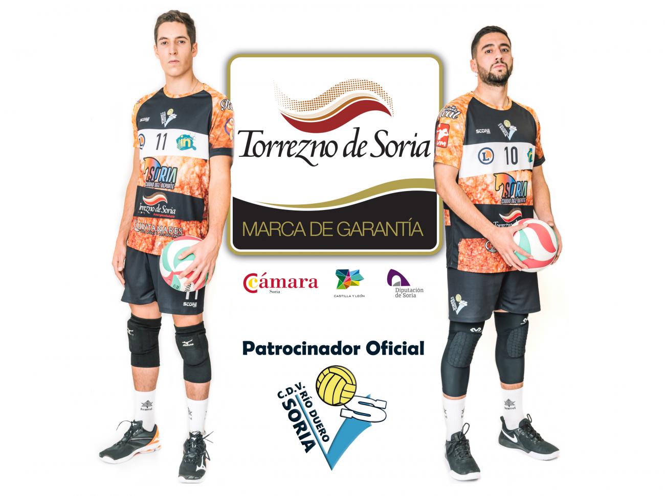 Los líberos del Río Duero de voleibol seguirán vistiendo de Torrezno dos temporadas más