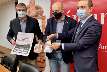 La Marca de Garantía Torrezno de Soria bate un nuevo récord con 1,75 millones de kilos en 2021, superando ampliamente las cifras previas a la pandemia